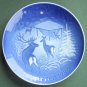 Bing & Grondahl Copenhagen Christmas In The Woods Plate 1980