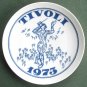 Danish Tivoli Denmark Plate HARLEKIM 1973