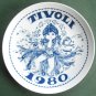Danish Tivoli Denmark Plate ARTISTEN 1980