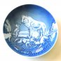 Mother's Day Bing & Grondahl Copenhagen Arctic Fox With Puppies 2007 Plate