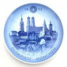 Royal Copenhagen Denmark Munich Olympic Plate 1972