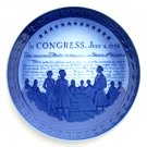 Royal Copenhagen Denmark United States Bicentenary 200 Years Plate 1976 Royal Copenhagen Denmark United States Bicentenary 200 Years Plate 1976