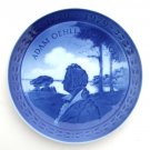 Royal Copenhagen Denmark Adam Oehlenschlager Bicentenary 200 Years Plate 1979