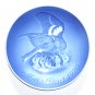 Danish Bing & Grondahl Copenhagen Mothers Day Plate Sparrow With Chicks 1970