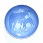Bing & Grondahl Copenhagen Mare With Foal Mothers Day Plate 1972