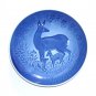 Bing & Grondahl Copenhagen Doe With Fawns Mothers Day Plate 1975