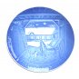 Bing & Grondahl Copenhagen Christmas Gold Plate 1985