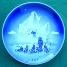 Danish Desiree Svend Jensen Denmark Old Copenhagen Blue plate 1981 Danish Desiree Svend Jensen Denmark Old Copenhagen Blue plate 1981