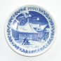 Royal Copenhagen Boxed Mini Christmas Plate 1990