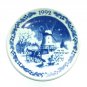 Royal Copenhagen Boxed Mini Christmas Plate 1992