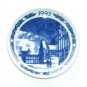 Royal Copenhagen Denmark Boxed 1993 Plaquette Small Christmas Plate