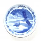 Royal Copenhagen Denmark Mini Christmas Plate 2000