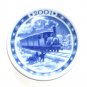 Royal Copenhagen Denmark Mini Christmas Plate 2001
