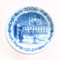 Royal Copenhagen Denmark 2006 Small Christmas Plate Ornament