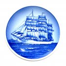 Skoleskibet Danmark Danish Aluminia Royal Copenhagen Vintage Mini Plate Skoleskibet Danmark Danish Aluminia Royal Copenhagen Vintage Mini Plate