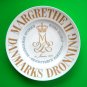 Margrethe II Denmark Bing & Grondahl Copenhagen Gold Plate