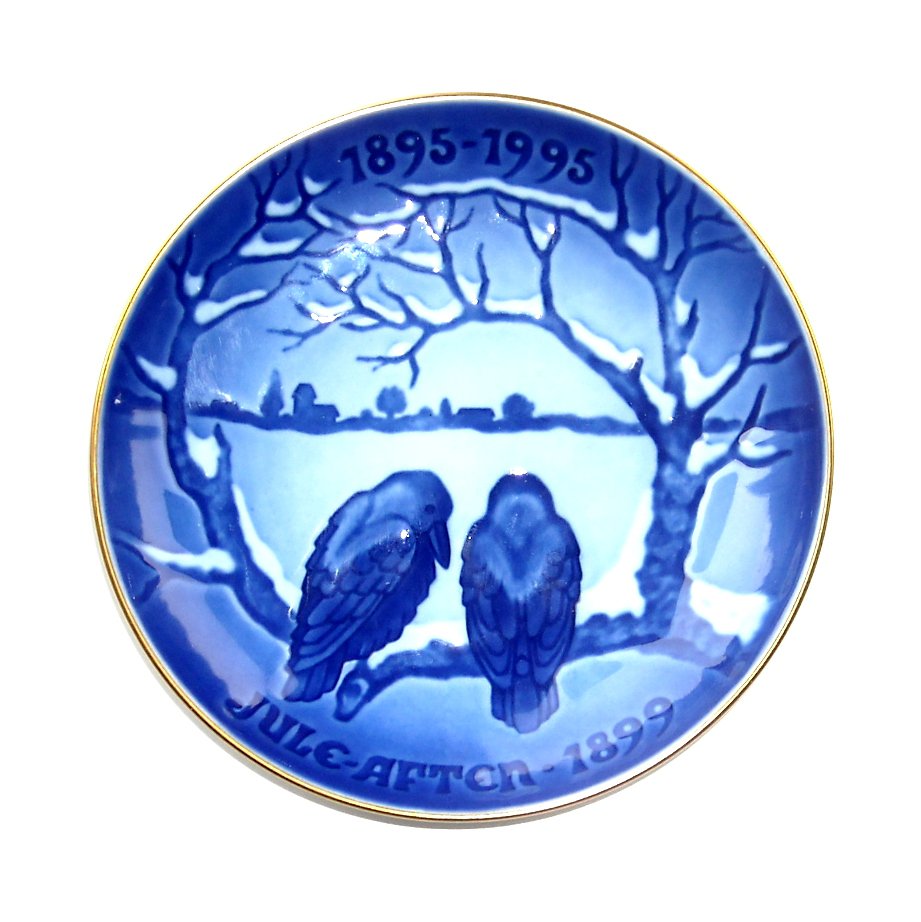 The Crows Bing & Grondahl Copenhagen First Edition Centennial Plate