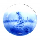 1972 The Little Mermaid Desiree Old Copenhagen Blue Christmas Plate 1972 The Little Mermaid Desiree Old Copenhagen Blue Christmas Plate