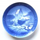 1966 Royal Copenhagen Denmark Christmas Plate 1966 Royal Copenhagen Denmark Christmas Plate