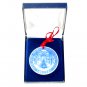 1990 Royal Copenhagen Denmark Christmas Mini Plate Ornament