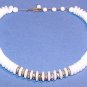 Vintage Glass and Rhinestone Rhondelles Necklace