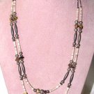 Tigereye & Shell Beads Navajo Necklace
