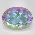 12Cts Fantasy Moonglow Rainbow Color Natural Topaz