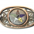 Antique Eastern Star Masonic Brooch