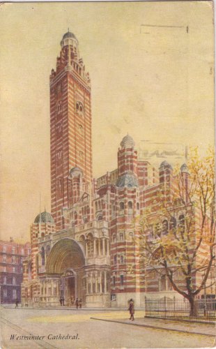 Westminster Cathedrial Postcard