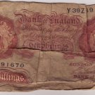 Bank of England 10 Shillings Note