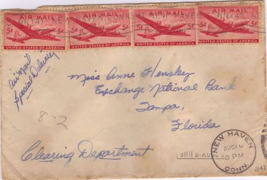 1947 US  AIR POST ENVELOPE