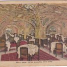 Hotel McAlpin NeW York Grill Room Colored Postcard