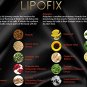 LipoFix Ultimate Body Wrap Lipo Applicator 12 Wraps set (4 Abdomen + 4 pair (8 pcs)Body)