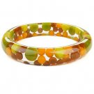 Colorful green bangle