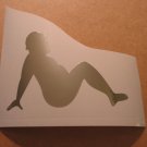 $1.99 sexy MUDFLAP MAN vinyl die cut sticker decal colors laptop car window  truck wall decor
