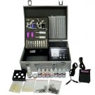 TATTOO KIT 2 GUNS 4 TUBES with 4 GRIPS 100NEEDLES/ 7 INK WS-K052