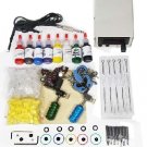 Tattoo Kit 2 Top Machines Guns Power Grip Needle Ink Supply