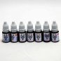 7 bottles high quality tattoo ink(10ml)--WHOLE BLACKISH