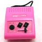 Pink 278 Electric Nail Manicure Pedicure Drill File Tool Kit 18V