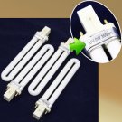 4 pcs UV Curing Lamp Light Bulb Tube Gel Nail Dryer 9W