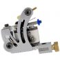 Silver Tattoo Machine Gun for Shader and Liner 10 Wrap Coil WS-M011