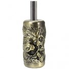 5 Alloy Empaistic tattoo grip with back stem WS-GT602