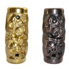 5 Alloy Empaistic tattoo grip with back stem WS-GT604