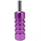 5 Purple Aluminum Alloy tattoo grip with back stem size 20x48mm