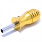 5 New Golden Aluminum Alloy Tattoo Grip with Back Stem