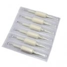 500 ASSORTED Tattoo needles and 500 suited Tubes grips Tattoo Needles w/grips