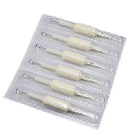 500 ASSORTED Tattoo needles and 500 suited Tubes grips Tattoo Needles w/grips