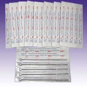 100 pcs Assorted Tattoo Regular Needles for Liner and Shader 56 kinds