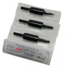5*20 Disposable Black Tubes/Grips 15RT for Tattoo Needles sterile