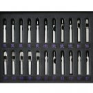 Stainless Steel Assorted Tattoo Tips Kit for Tattoo needles 22 pcs Mixed Sizes